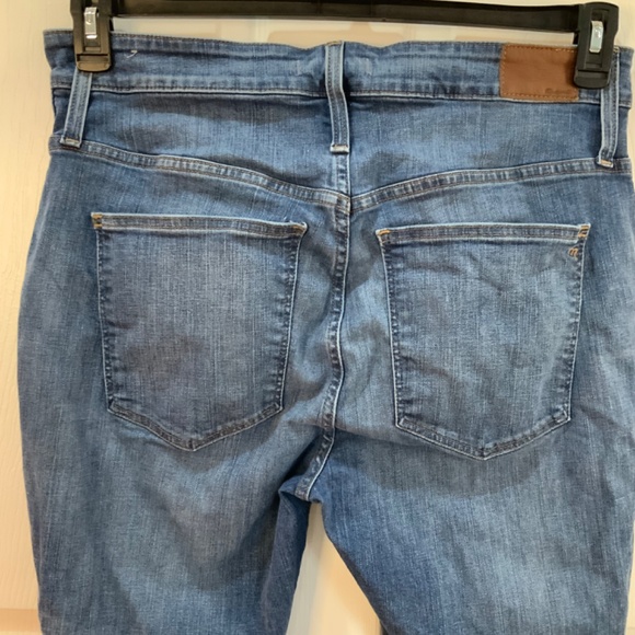 Madewell Curvy High Rise Skinny Jeans Size 33P - Picture 6 of 11